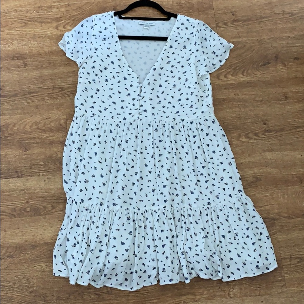 American Eagle floral sun dress